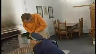 Dabā, smothered mutē un maksts meitene