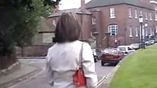 Par lomu filmā, āzijas sieviete ir gatava un ir asshole